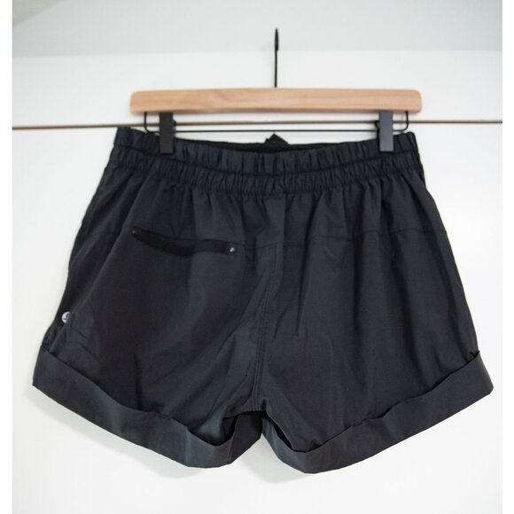 lululemon Spring Break Away Low Rise 3" Inseam Running Shorts Black Size 10 - Picture 5 of 9